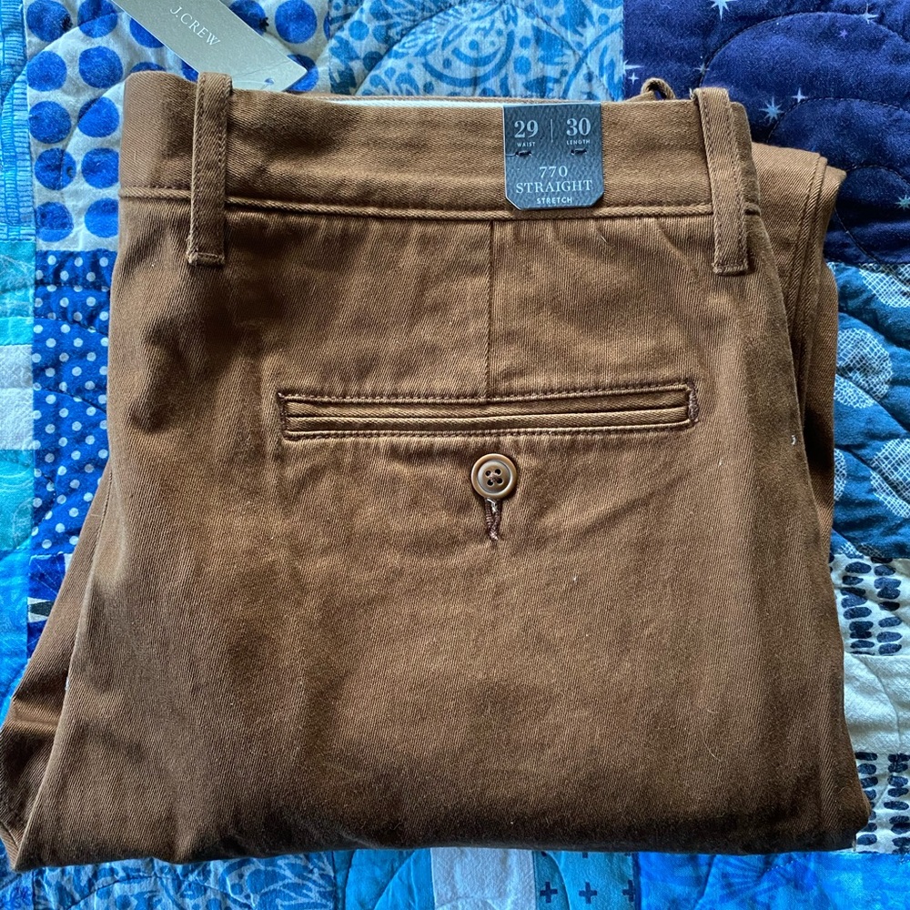 J Crew Stretch Chinos 29x30